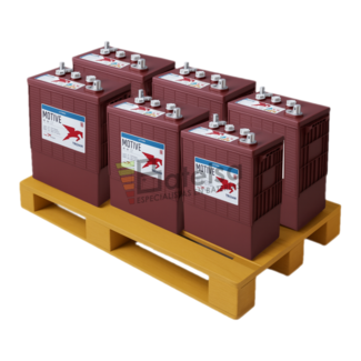 6 Bateras TROJAN L16G-AC | 6 Voltios 433 Amperios C100